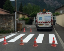signalisation emplacement PMR handicapés