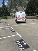 signalisation emplacement PMR handicapés