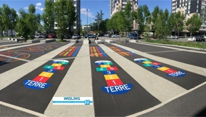 signalisation emplacement PMR handicapés