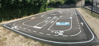 signalisation emplacement PMR handicapés